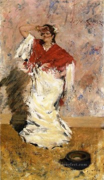  Merritt Painting - Dancing Girl William Merritt Chase